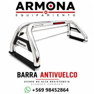 Barra Antivuelco Acero Inoxidable TOYOTA HILUX 2016+